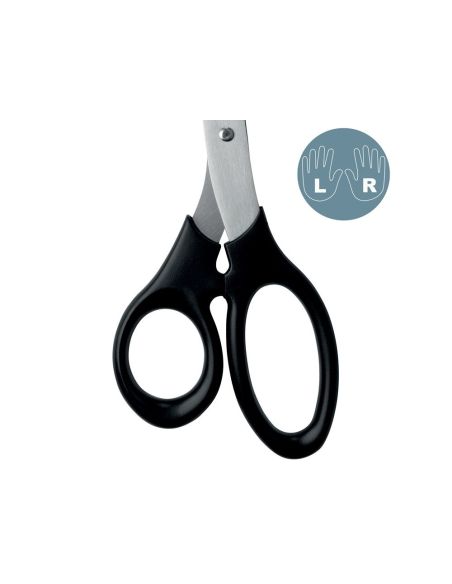 Tijera Oficina Leitz Acero Inoxidable 200 Mm Color Negro|Libreriasalesiana