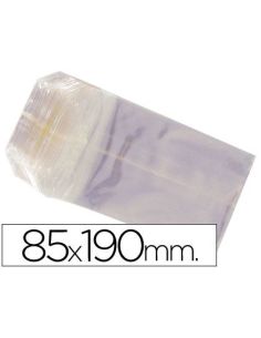 Bolsa Celofan 85X190 Mm Paquete 100 Unidades