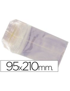 Bolsa Celofan 95X210 Mm Paquete 100 Unidades