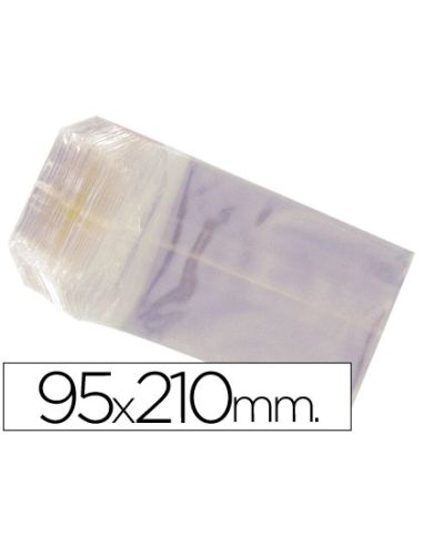 Bolsa Celofan 95X210 Mm Paquete 100 Unidades