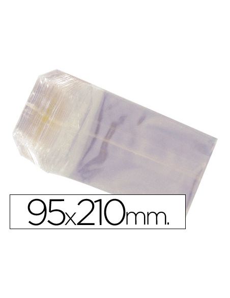 Bolsa Celofan 95X210 Mm Paquete 100 Unidades