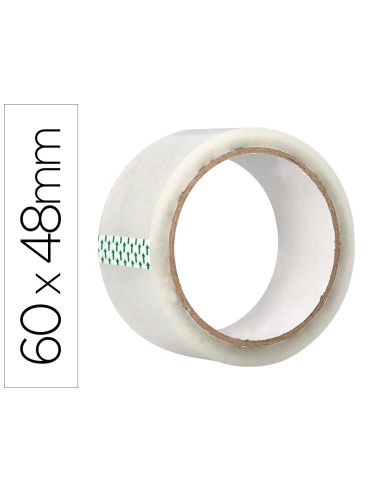 Cinta Adhesiva Greening Polipropileno Transparente 60 Mt X 48 Mm Para Embalaje