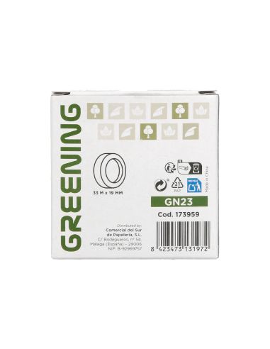Cinta Adhesiva Greening Invisible 33 Mt X 19 Mm