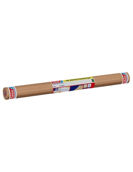 Papel De Proteccion Tesa Autoadhesivo 100% Reciclado Fsc Color Kraft 10 Mt X 600 Mm