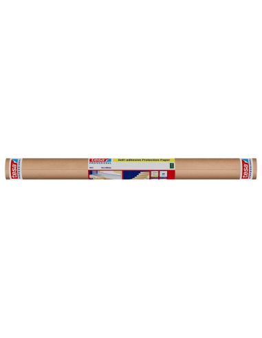 Papel De Proteccion Tesa Autoadhesivo 100% Reciclado Fsc Color Kraft 10 Mt X 600 Mm