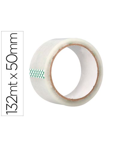 Cinta Adhesiva Q-Connect Polipropileno Transparente 132 Mt X 50 Mm Para Embalaje