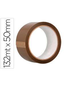 Cinta Adhesiva Q-Connect Polipropileno Havana 132 Mt X 50 Mm Para Embalaje