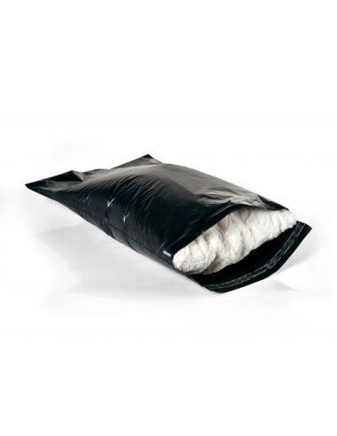 Sobre Q-Connect De Plastico Bolsa Para Envios 100% Recicladas Con Autocierre Color Negro 400X600 Mm