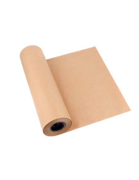 Papel Kraft Liderpapel Marron Bobina 1 Mt X 357 Mt Especial Para Embalaje Peso 25 Kg