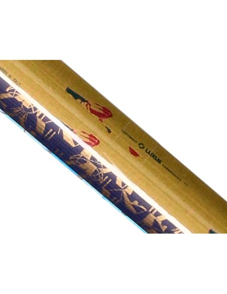Papel De Regalo Luxus Kraft Ancho 70 Cm Longitud 1 Mt Rollo De 10 Hojas Surtidas
