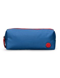Estuche Portatodo Antartik Basic Pack 1 Compartimento Azul Marino Compañero Mochila 80X55X210 Mm