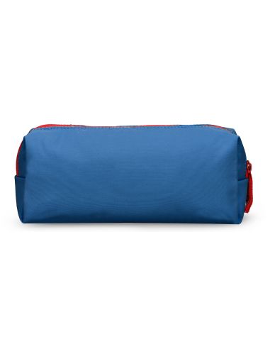 Estuche Portatodo Antartik Basic Pack 1 Compartimento Azul Marino Compañero Mochila 80X55X210 Mm