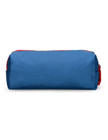 Estuche Portatodo Antartik Basic Pack 1 Compartimento Azul Marino Compañero Mochila 80X55X210 Mm