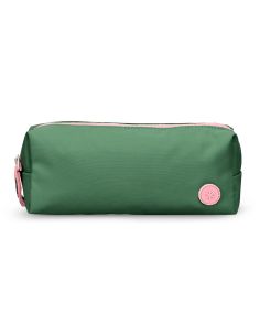Estuche Portatodo Antartik Basic Pack 1 Compartimento Verde Compañero Mochila 80X55X210 Mm