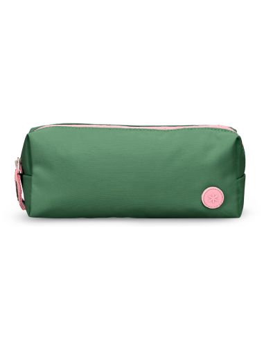 Estuche Portatodo Antartik Basic Pack 1 Compartimento Verde Compañero Mochila 80X55X210 Mm