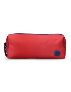 Estuche Portatodo Antartik Basic Pack 1 Compartimento Granate Compañero Mochila 80X55X210 Mm
