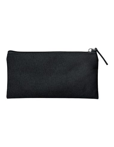 Estuche Portatodo Liderpapel Plano Ancho Una Cremallera 200X100 Mm Negro