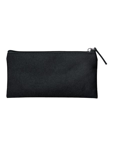 Estuche Portatodo Liderpapel Plano Ancho Una Cremallera 200X100 Mm Negro