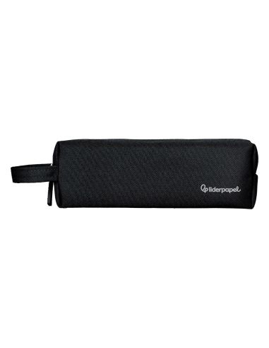 Estuche Portatodo Liderpapel Classic Rectangular Con Asa 210X70Mm Negro