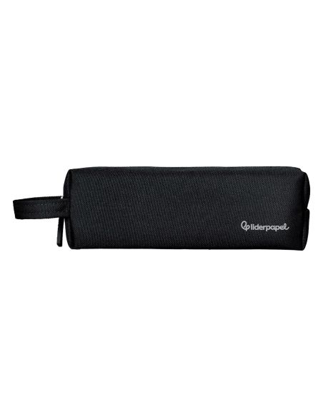Estuche Portatodo Liderpapel Classic Rectangular Con Asa 210X70Mm Negro