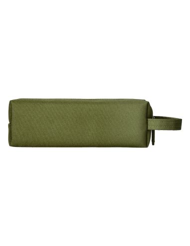 Estuche Portatodo Liderpapel Classic Rectangular Con Asa 210X70Mm Verde Militar