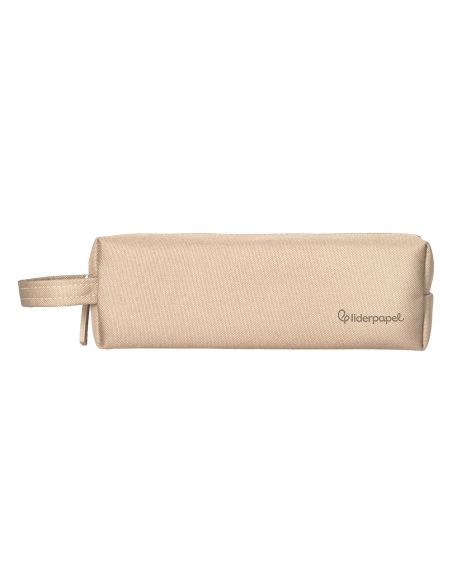 Estuche Portatodo Liderpapel Classic Rectangular Con Asa 210X70Mm Crema