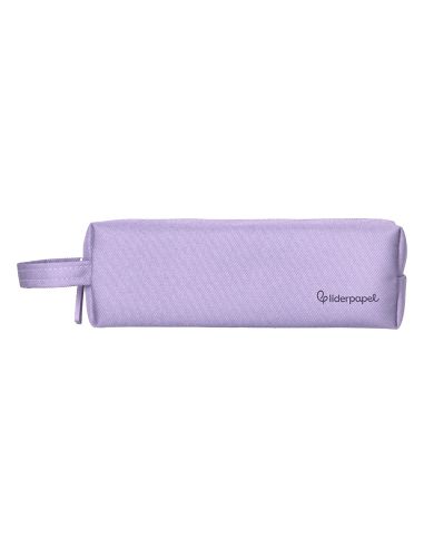 Estuche Portatodo Liderpapel Classic Rectangular Con Asa 210X70Mm Lila