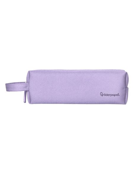 Estuche Portatodo Liderpapel Classic Rectangular Con Asa 210X70Mm Lila
