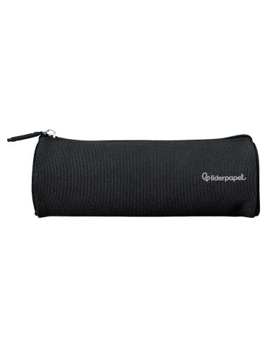 Estuche Portatodo Liderpapel Classic Cilindrico Ancho 210X70Mm Negro