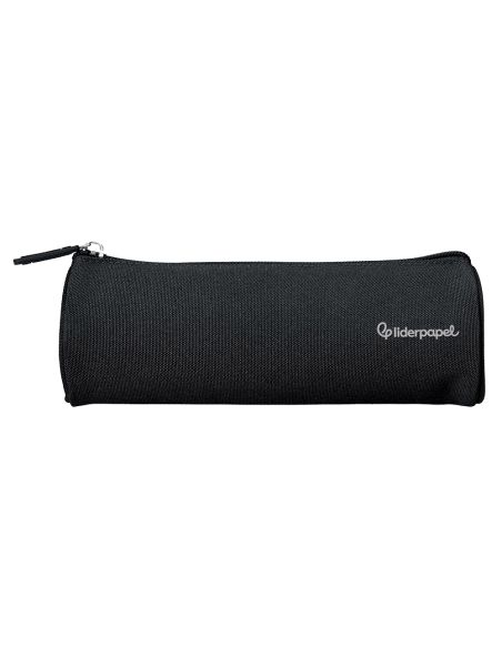 Estuche Portatodo Liderpapel Classic Cilindrico Ancho 210X70Mm Negro
