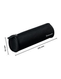 Estuche Portatodo Liderpapel Classic Cilindrico Ancho 210X70Mm Negro 2