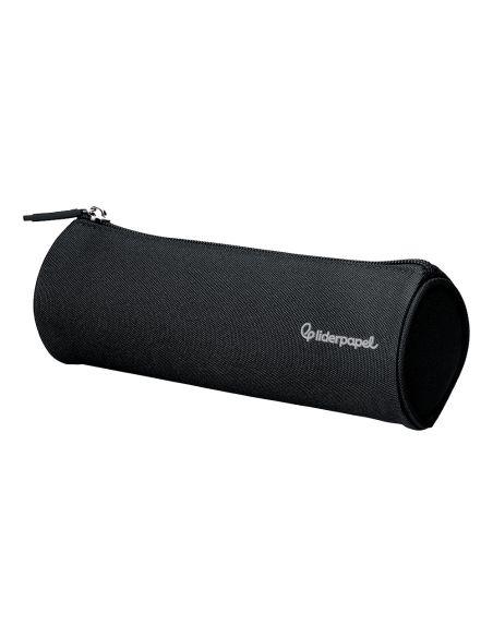 Estuche Portatodo Liderpapel Classic Cilindrico Ancho 210X70Mm Negro
