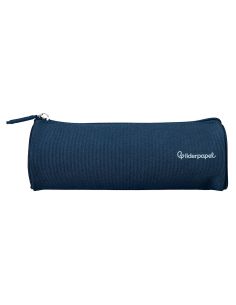 Estuche Portatodo Liderpapel Classic Cilindrico Ancho 210X70Mm Azul Marino