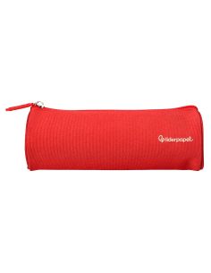 Estuche Portatodo Liderpapel Classic Cilindrico Ancho 210X70Mm Rojo