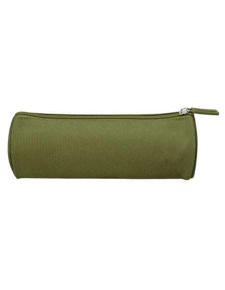 Estuche Portatodo Liderpapel Classic Cilindrico Ancho 210X70Mm Verde Militar