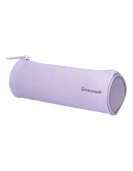 Estuche Portatodo Liderpapel Classic Cilindrico Ancho 210X70Mm Lila