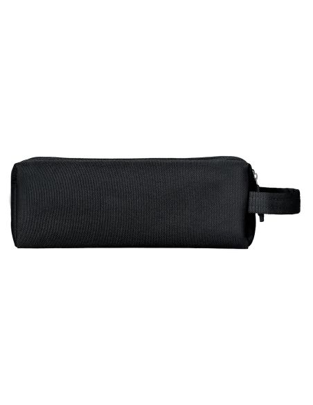 Estuche Portatodo Liderpapel Classic Rectangular Con Asa 2 Cremalleras 210 X80Mm Negro
