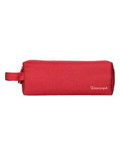 Estuche Portatodo Liderpapel Classic Rectangular Con Asa 2 Cremalleras 210 X80Mm Rojo