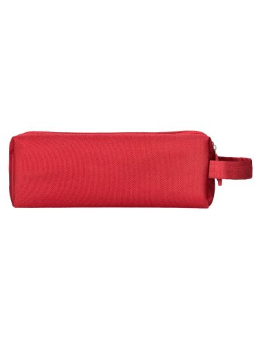 Estuche Portatodo Liderpapel Classic Rectangular Con Asa 2 Cremalleras 210 X80Mm Rojo