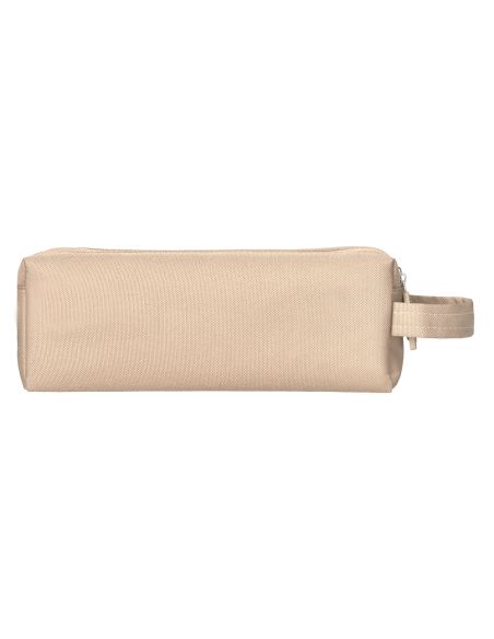 Estuche Portatodo Liderpapel Classic Rectangular Con Asa 2 Cremalleras 210 X80Mm Crema