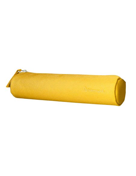 Estuche Portatodo Liderpapel Slim Cilindrico 220X45Mm Amarillo