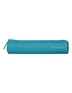 Estuche Portatodo Liderpapel Slim Cilindrico 220X45Mm Azulturquesa