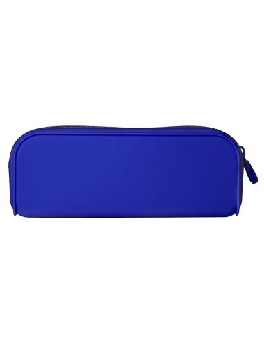 Estuche Portatodo Antartik Prisma Silicona Soft Rectangular 185X50X75 Mm Color Azul Oscuro