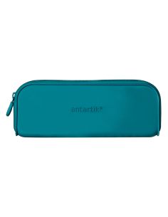 Estuche Portatodo Antartik Prisma Silicona Soft Rectangular 185X50X75 Mm Color Turquesa