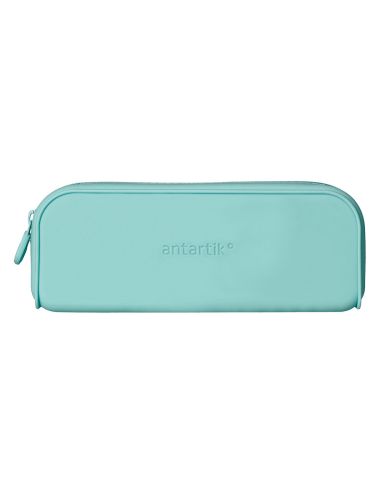 Estuche Portatodo Antartik Prisma Silicona Soft Rectangular 185X50X75 Mm Menta