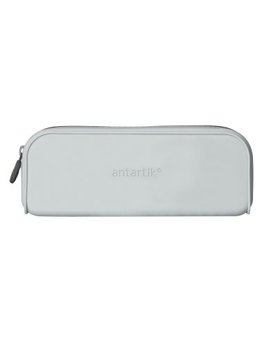 Estuche Portatodo Antartik Prisma Silicona Soft Rectangular 185X50X75 Mm Gris