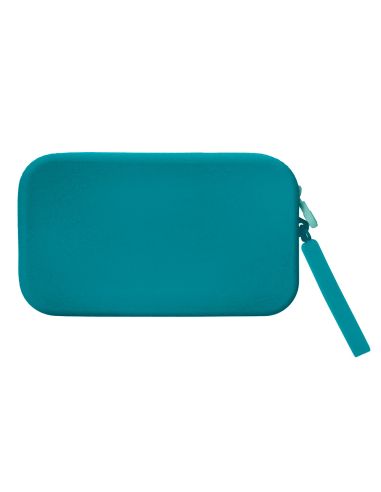 Estuche Portatodo Antartik Tropical Dive Silicona Soft Rectangular 190X120X25 Mm Color Turquesa