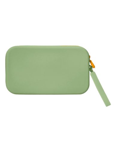 Estuche Portatodo Antartik Tropical Dive Silicona Soft Rectangular 190X120X25 Mm Verde Militar