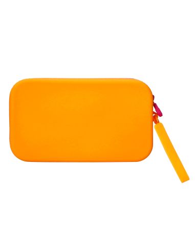 Estuche Portatodo Antartik Tropical Dive Silicona Soft Rectangular 190X120X25 Mm Color Naranja