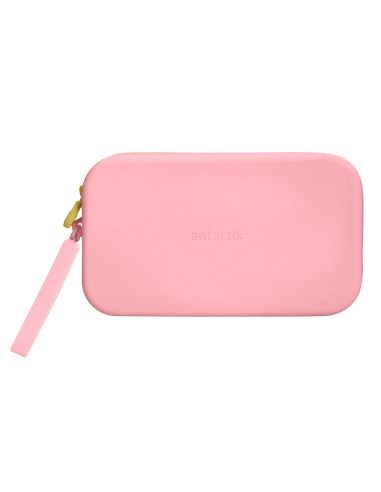 Estuche Portatodo Antartik Tropical Dive Silicona Soft Rectangular 190X120X25 Mm Rosa Chicle